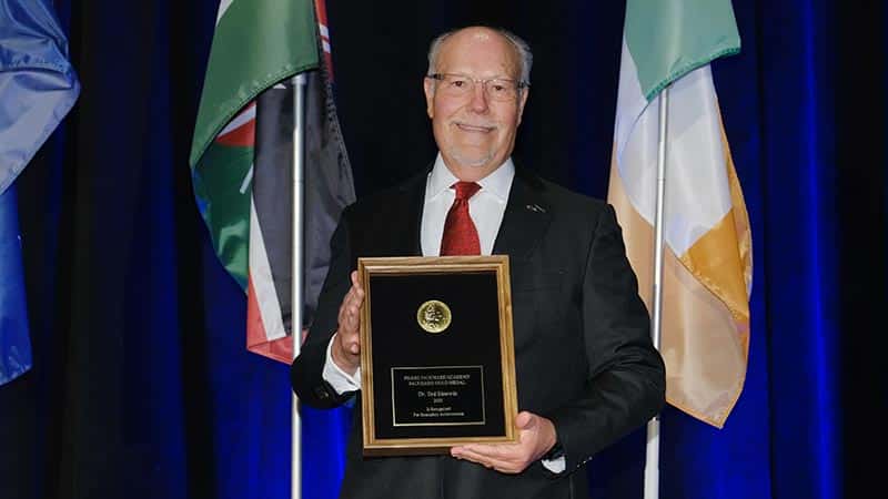 Dr Ted Sherwin - 2023 Gold Medal Award Recipient Photo