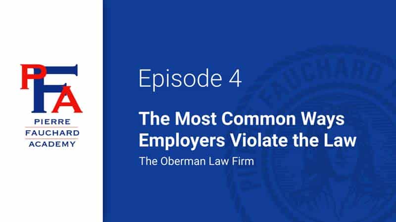 The Most Common Ways Employers Violate the Law splash screen.