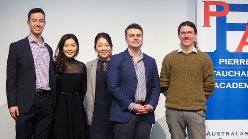 Competitors in Emerging Young Lecturer Competition