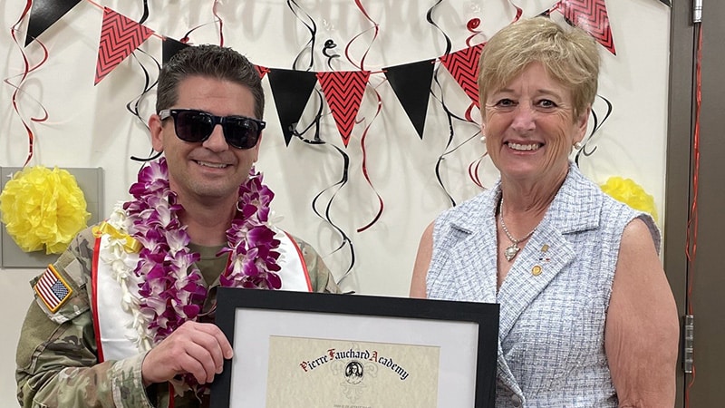 Nicholas Wilson Induction with PFA Sunglasses