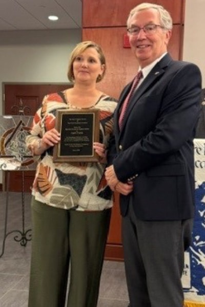 April Fields and Bob Cattoi
