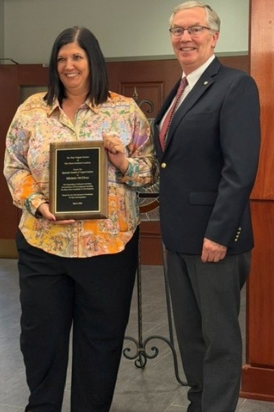 Michele McElroy and Bob Cattoi