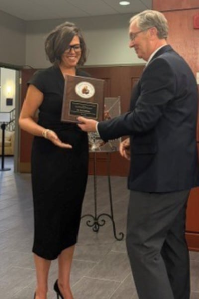 Dr. Nika Hettlinger and Bob Cattoi