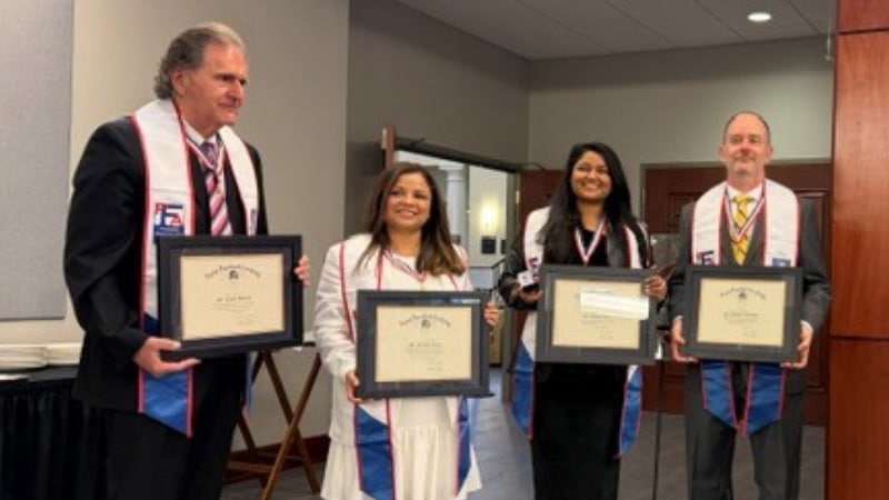 Virginia Section Inducts New Fellows